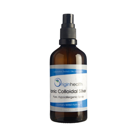 Colloidal Silver Spray 100ml - Glass Bottle - Origin Health