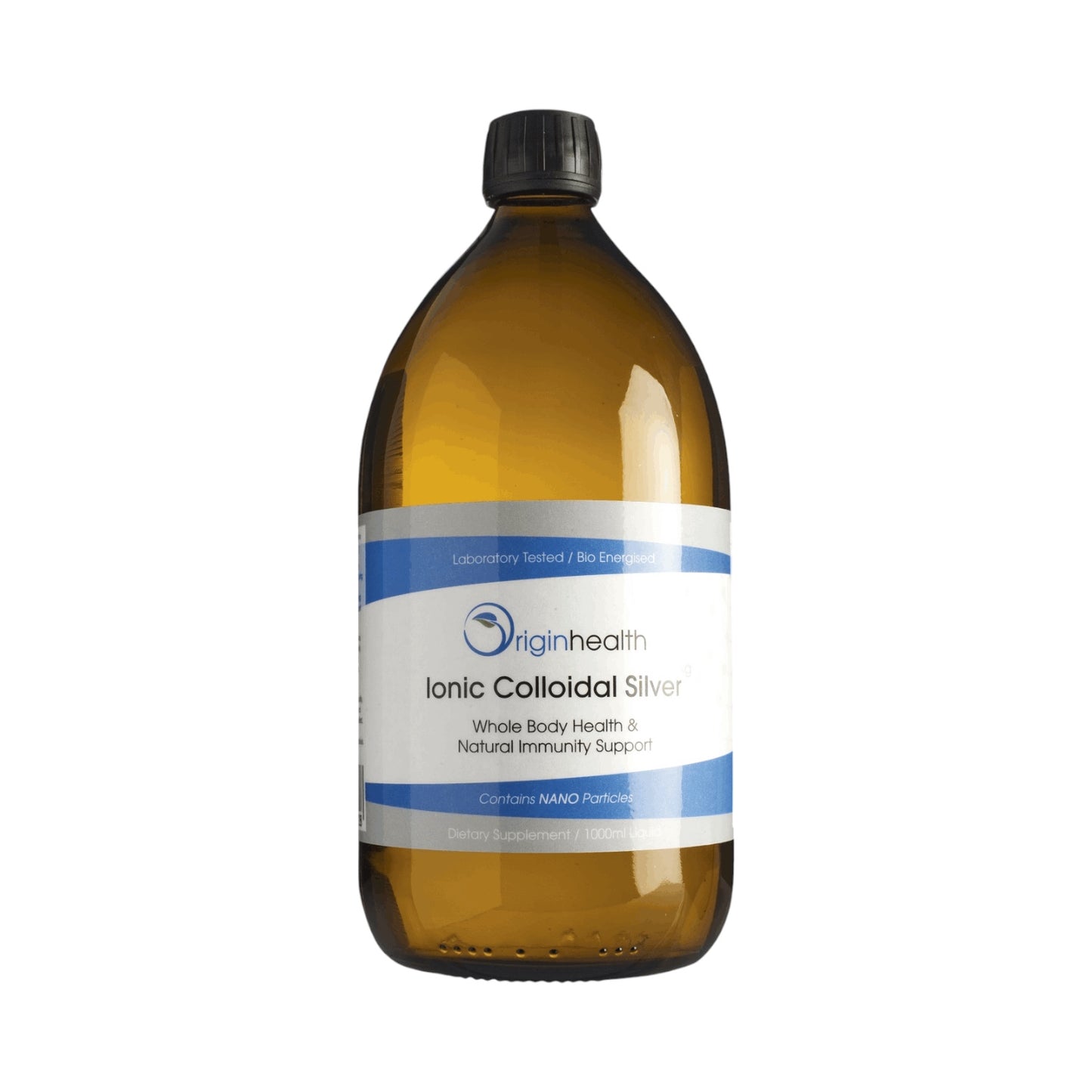 Colloidal Silver Liquid 10ppm - Glass Bottle - Origin Health