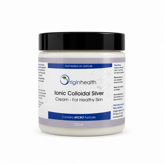 Colloidal Silver Cream 125ml - Glass Jar