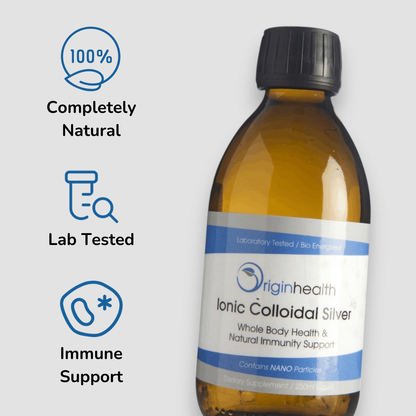 Colloidal Silver Informational Banner