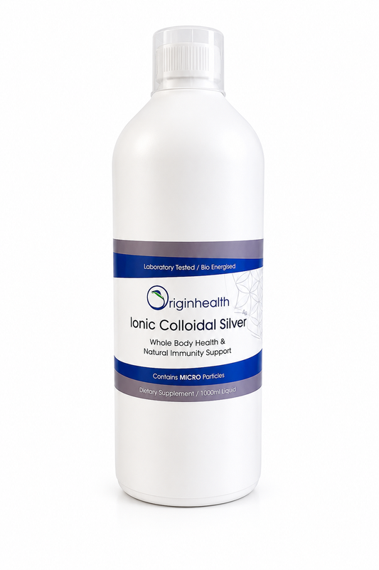 Colloidal Silver Liquid 1000ml - Plastic Bottle (Food Grade HDPE 2)