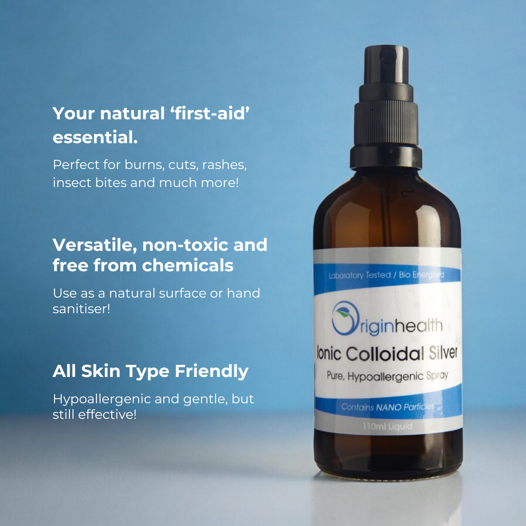 Colloidal Silver Spray Informational Banner